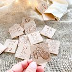 Алфавит - гравированные блоки, 32 элемента, ArtGlob - фото 5