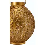 Солнечный светильник LED Sunshine Aura, светодиодный модуль теплого белого цвета, с солнечным питанием Pauleen, золотой - фото 4