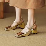 Сандалии на бретельках 7 см Women's Echo&yolo, серебристый - фото 5