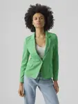 Блейзер Vero Moda из джерси "VMJULIA LS BLAZER", зеленый - фото