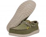 Лоферы Hey Dude Wally Coastline Jute, оливковый - фото 3
