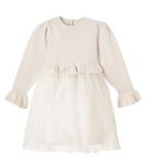 Платье Paulien из шерстяной смеси с панелями Donsje, Biscotti Melange - фото