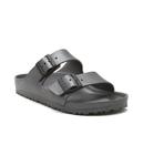 Сандалии женские Birkenstock с пряжками, черный - фото