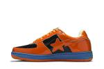 Кроссовки BAPE Marvel Comics x Bapesta FS-001 Low 'Human Torch', оранжевый - фото 3