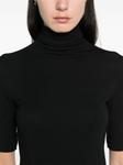 Vince топ с высоким воротником, черный - фото 5