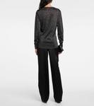 Свитер с люрексом Joseph, черный - фото 3