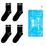 Набор из 4 пар унисекс носков Crew Disney, черный - фото 8