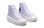 Кеды Converse Chuck Taylor All Star Move Platform High GS 'Gel Patch', фиолетовый - фото 3