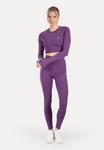 Топ Smilodox CROP LONGSLEEVE THALINA, Lila/Purple - фото 2