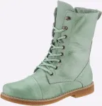 Ботильоны на шнуровке Andrea Conti, мятный - фото