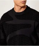 Толстовка Regular fit Emporio Armani, черный - фото 4