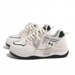 Кроссовки HUANQIU Skateboarding Shoes Women's Low-top, бежевый/черный - фото 8