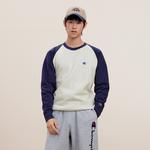 Свитшот Unisex Champion, черно-серый пэчворк - фото 9