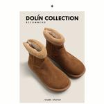 Зимние ботинки женские Dolin Collection, коричневый - фото 5