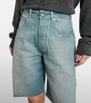 Джинсовые бермуды Maison Margiela, светло-синий - фото 4