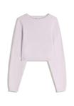 Джемпер Bershka CROPPED, Mauve - фото 4