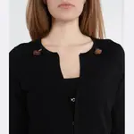 Кардиган стандартного кроя Liu Jo, черный - фото 4