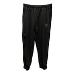 Брюки essential minimal gold cargo pants 'black' Puma, черный - фото