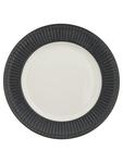 Тарелка обеденная ALICE DARK GREY Серый Greengate - фото