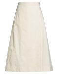 Юбка миди Jil Sander, айвори - фото