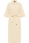 Платье DreiMaster Hemd, светло-бежевый - фото