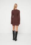 Платье Even&Odd Jumper dress, Brown Melange/Brown - фото 3