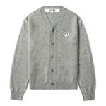 Джемпер унисекс CDG Play, серый - фото