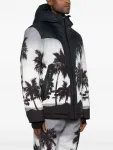 Пуховик Palms PALM ANGELS, черный - фото 3