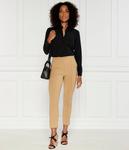 Брюки Slim fit Elisabetta Franchi, желтый - фото 2