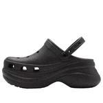 (WMNS) Crocs Bae Glitter Clog 'Black' - фото
