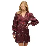 Платье Superdry Jacquard short, фиолетовый - фото 5