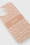 Чехол для телефона iPhone 14/15/13 6.1 Dkny, розовый - фото 2