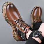 Мужские ботинки Cahhrrn X Martin Boot Men Beige Cachiotti - фото 13