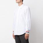 Футболка мужская белая THOM BROWNE - фото 4