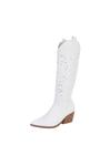 Ковбойские сапоги Ital-Design, белый - фото