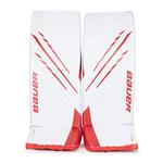 BAUER Хоккейные щитки вратаря с рукояткой, Hyperlite Competition-Level, взрослые, размер XS, белые - фото 2