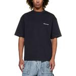 Футболка bb corporate t-shirt medium fit 'navy' Balenciaga, синий - фото 3