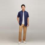 Tommy Hilfiger Мужская рубашка темно-синего цвета - фото 7