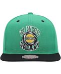 Мужская зеленая кепка LA Galaxy Breakthrough Snapback Mitchell & Ness - фото 3