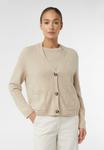 Кардиган comma Cardigan, Sandfarben/Mottled Beige - фото 4