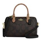 COACH Сумка через плечо Rowan из прорезиненной ткани - фото