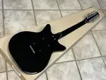 Электрогитара Danelectro 59 Vintage с 12 струнами, черная - фото 5
