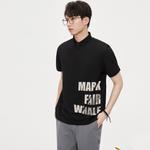 Унисекс поло FAIRWHALE, черный - фото 11