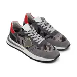 Кожаные кроссовки Philippe Model, серый - фото 2