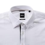 Футболка поло мужская белая SS24 HUGO BOSS - фото 4