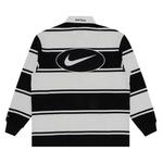 Топ Supreme x Nike Stripe Rugby, Black - фото 2