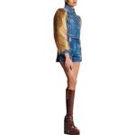 Куртка женская синяя BALMAIN - фото 4