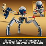LEGO Star Wars, кубики, Боевой набор с солдатом-клоном и боевым дроидом, 75372 - фото 5