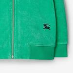 Детская куртка Burberry, цвет Bright jade green - фото 6