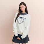 Свитшот женский KIRSH, синий - фото 7